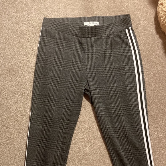 Dark grey pattern leggings - Picture 2 of 5